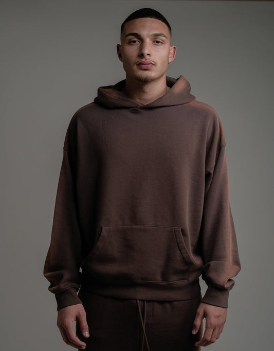 GUARD HOODIE - BROWN