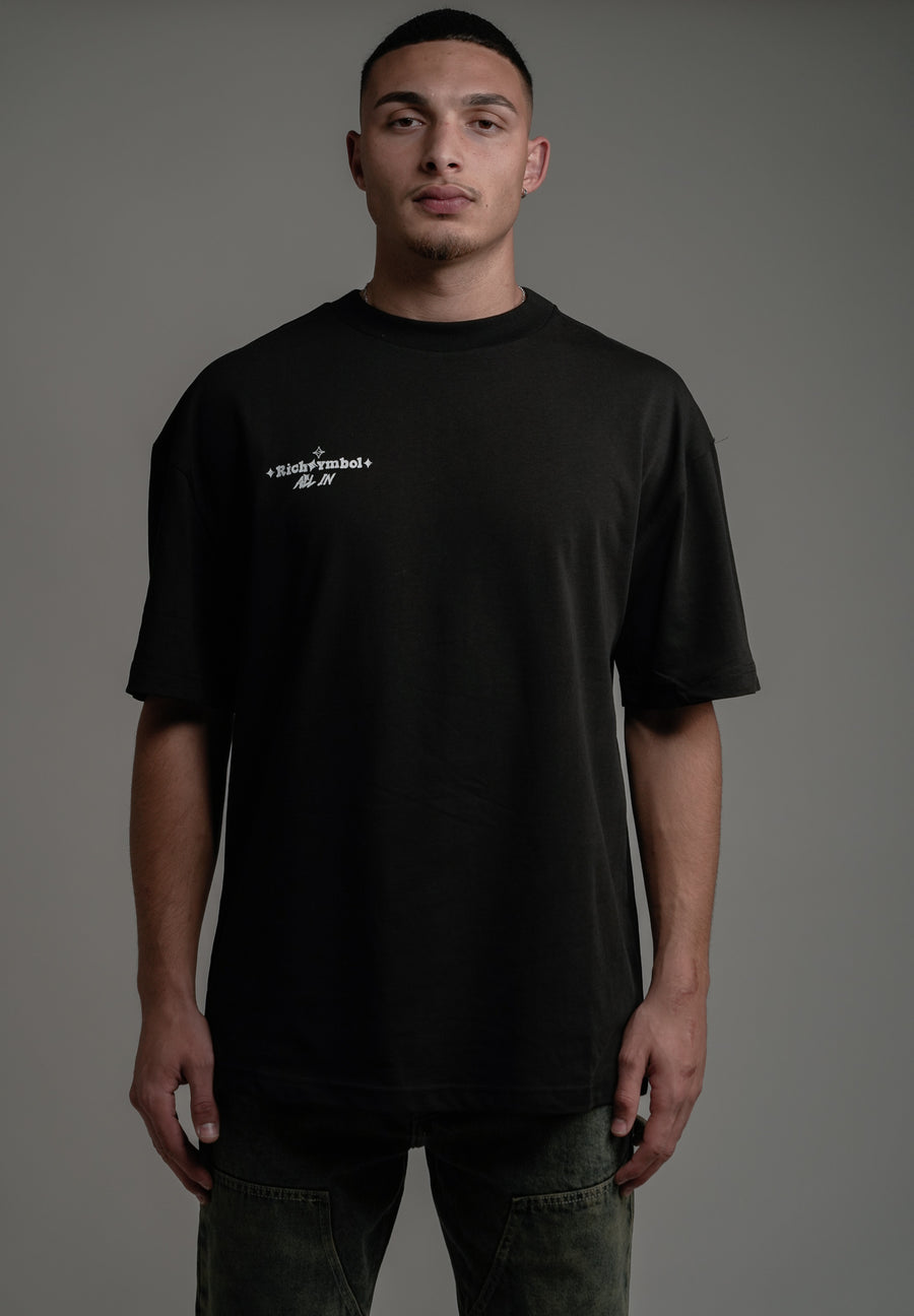ALL IN T-SHIRT - BLACK