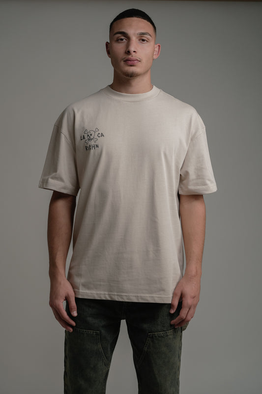 LA CA T-SHIRT - STONE