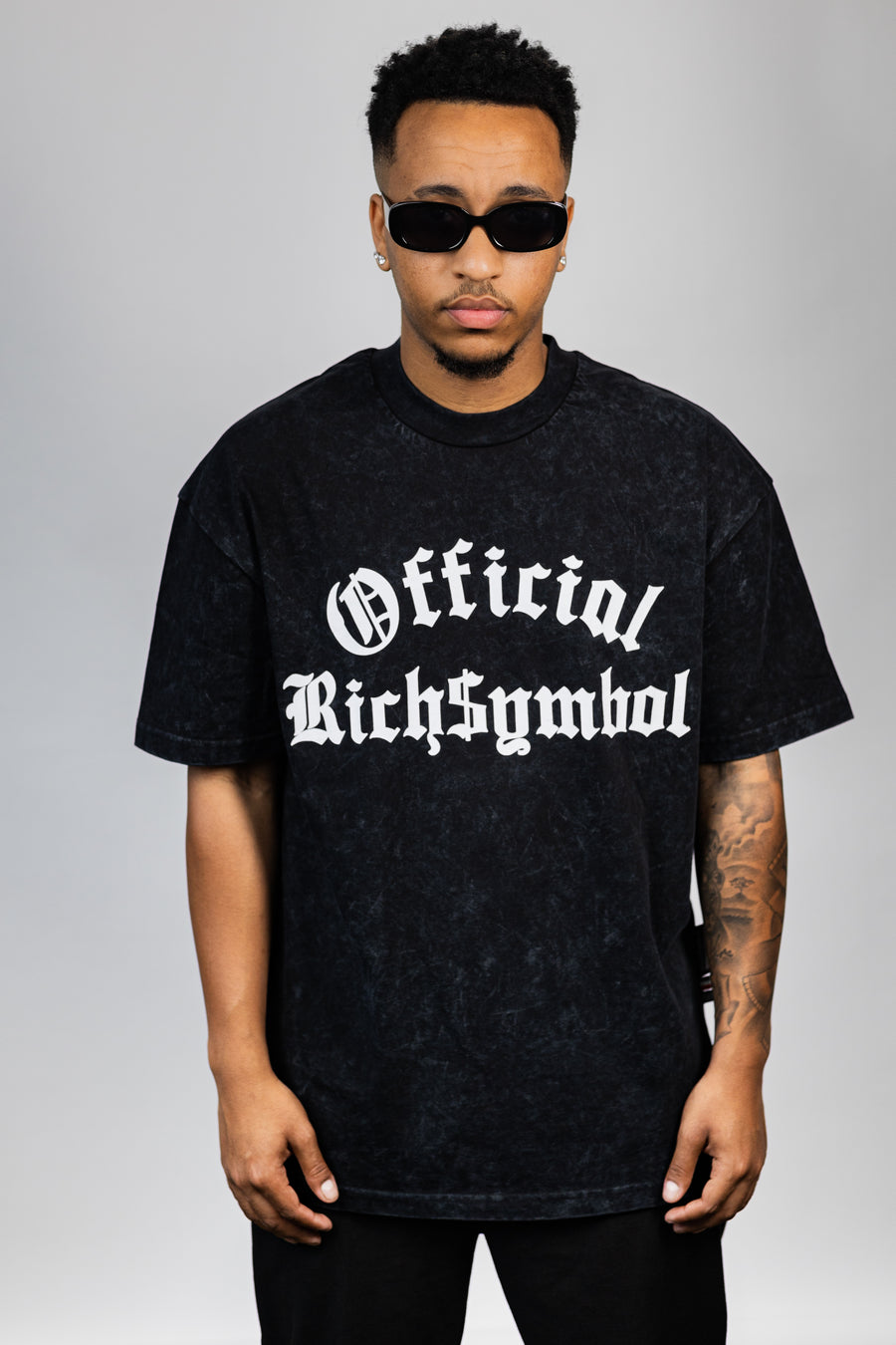 OFFICIAL T-SHIRT - WASHED BLACK
